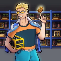 أيقونة Bitcoin Miner Bro - Tycoon